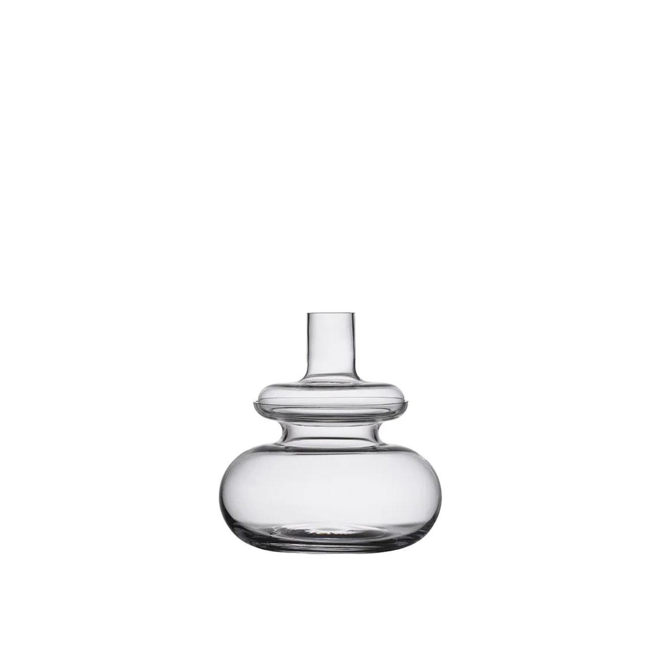 Zone Vase 23 x 25 cm i pure clear, Inu